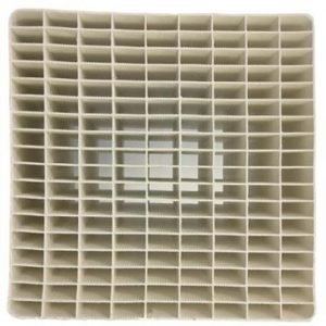 DUSTBUSTER SCR Catalyst with large hydraulic diameter rectangular openings